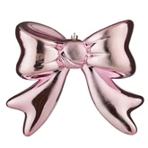 Ornament strik roze - l40xb11,5xh40cm