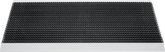 Hamat borstelmat Outline Zwart 50x80cm
