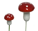 Paddenstoel foam d3h4cm rood/wit - afbeelding 4