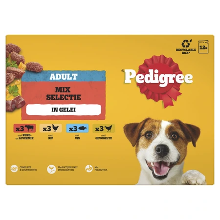 PEDIGREE PCH AD GEL FAV SEL MP 12X100 GR - afbeelding 1