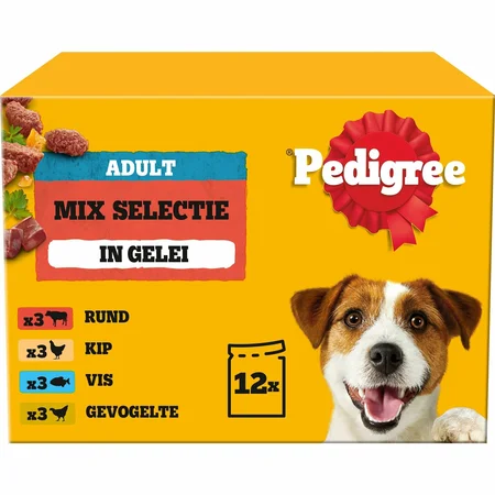 PEDIGREE PCH AD GEL FAV SEL MP 12X100 GR - afbeelding 2