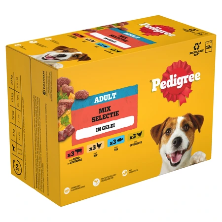PEDIGREE PCH AD GEL FAV SEL MP 12X100 GR - afbeelding 3
