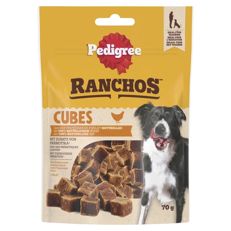 PEDIGREE RANCHOS CUBES KIP 7X70 GR - afbeelding 1