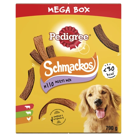 Pedigree schmackos megabox 790gr