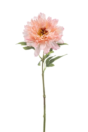 Peony spray peach 58cm