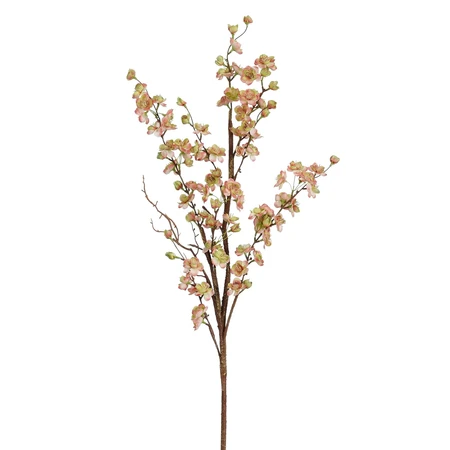 Perzikbloesem tak d.roze - l125cm