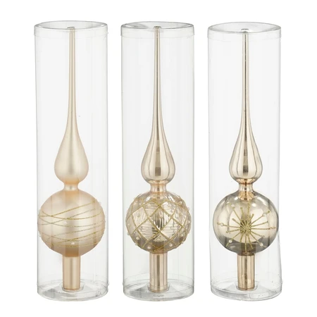 Piek creme 3 assorti display - h31xd8cm