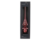 Piek glas d6h26cm donker roze - afbeelding 1