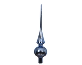Piek glas d6h26cm ochtend blauw - afbeelding 2
