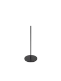 Piekstandaard metaal - D9xH22cm Zwart