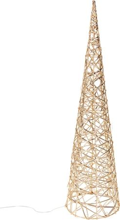 Piramide 60cm Met Led Champagn - afbeelding 2