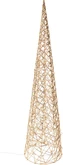 Piramide 80cm Met Led Champagn - afbeelding 2
