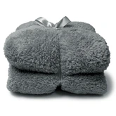 Plaid Teddy 150x200cm dark grey