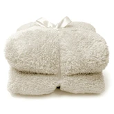 Plaid Teddy 150x200cm dove white