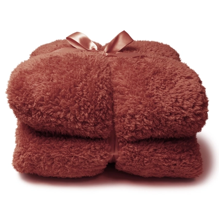 Plaid Teddy 150x200cm marsala