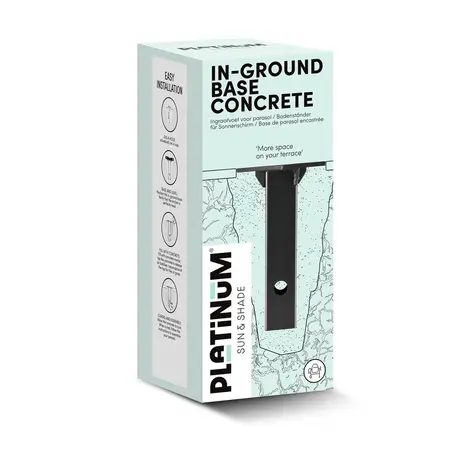 Platinum ingraafvoet beton base XL concrete - afbeelding 6