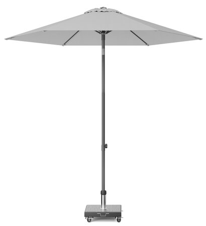 Platinum Middenstokparasol Lisboa Ø 250 cm Lichtgrijs - afbeelding 1