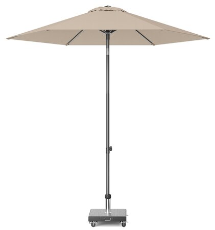 Platinum Middenstokparasol Lisboa Ø 250 cm Taupe - afbeelding 1