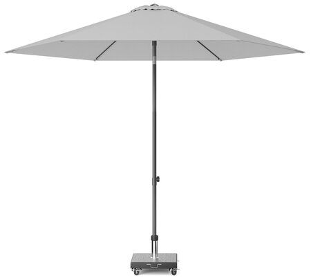 Platinum Middenstokparasol Lisboa Ø 300 cm Lichtgrijs - afbeelding 1