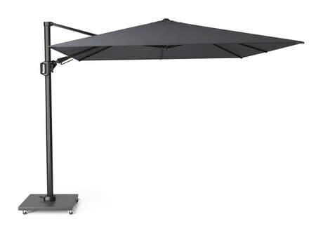 Platinum Zweefparasol Challenger T² 300x300 antraciet - afbeelding 1