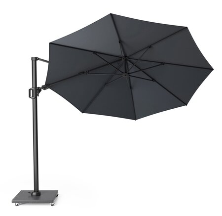 Platinum Zweefparasol Challenger T² ø350 antraciet - afbeelding 2