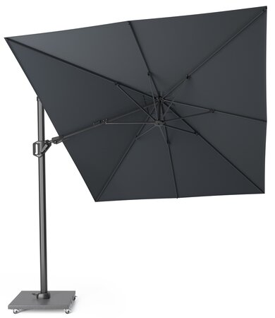 Platinum Zweefparasol Challenger T² 350x260 antraciet - afbeelding 2