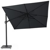 Platinum Zweefparasol Challenger T² premium 300x300 Jet black - afbeelding 2