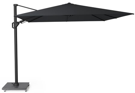 Platinum Zweefparasol Challenger T² premium 300x300 Jet black - afbeelding 1