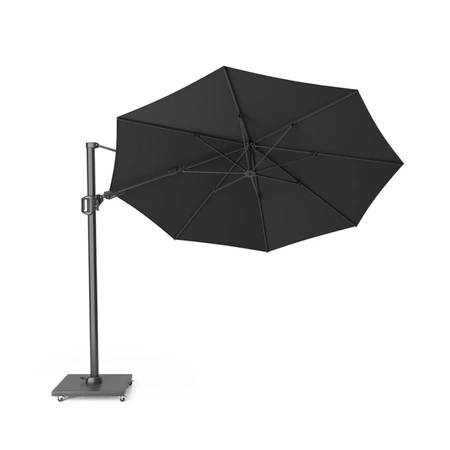 Platinum zweefparasol Challenger T² premium ø350 Faded black - afbeelding 2