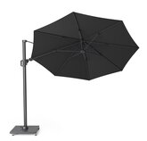 Platinum Zweefparasol Challenger T² premium ø350 Faded black