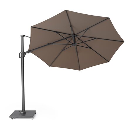 Platinum Zweefparasol Challenger T² premium ø350 Havana