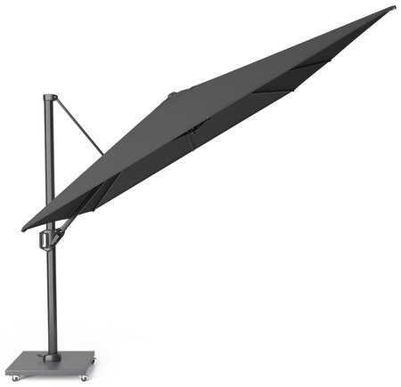 Platinum Zweefparasol Challenger T¹ premium 400x300 Faded black - afbeelding 2