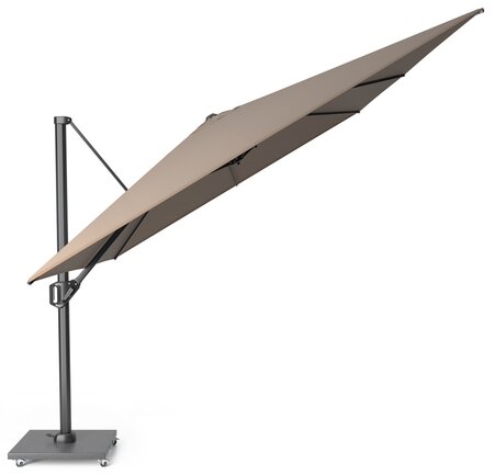 Platinum Zweefparasol Challenger T¹ premium 400x300 Havana - afbeelding 2