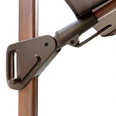 Platinum zweefparasol Nexus T² Premium Mocha 300x300 Havana - afbeelding 5
