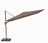 Platinum zweefparasol Nexus T² Premium Mocha 300x300 Havana - afbeelding 3