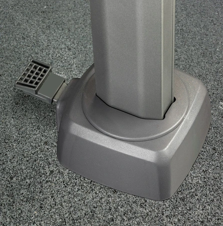 Platinum zweefparasol Voyager T² 270x270 antraciet - afbeelding 8