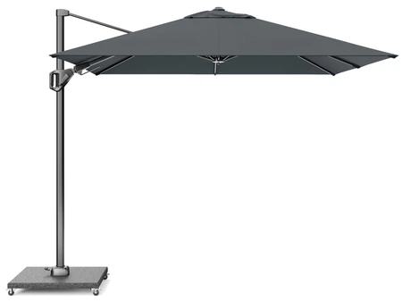 Platinum zweefparasol Voyager T² 270x270 antraciet - afbeelding 3