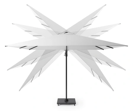 Platinum zweefparasol Voyager T² 270x270 antraciet - afbeelding 5