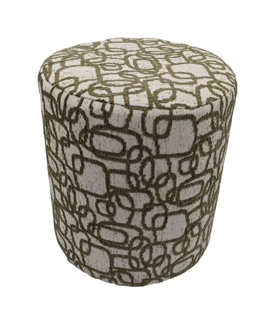 Poef - D35xH40cm Groen