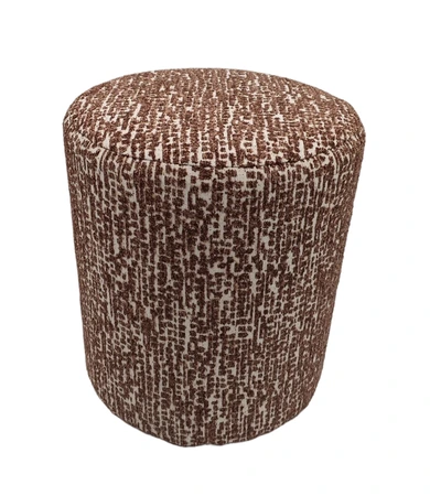 Poef - D35xH40cm Roest