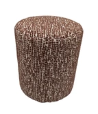 Poef - D35xH40cm Roest