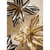 Poinsettia pes fluweel d27h8cm a2 - afbeelding 3