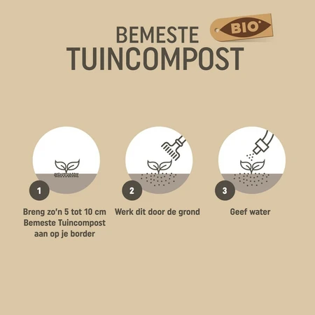 Pokon Bio Bemeste Tuincompost 40L - afbeelding 3