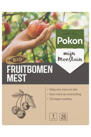 Pokon Bio Fruitbomen Mest - 1kg - afbeelding 1