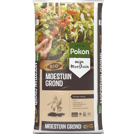 Pokon Bio Moestuingrond Turfvrij - 40L - afbeelding 1