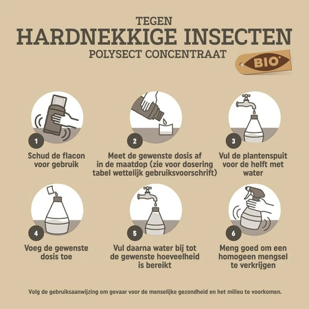 Pokon Bio Tegen Hardnekkige Insecten Polysect Concentraat - 175ml - afbeelding 7