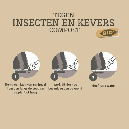 Pokon Bio Tegen Insecten en Kevers Compost - 20L - afbeelding 4