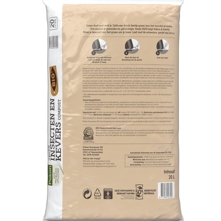 Pokon Bio Tegen Insecten en Kevers Compost - 20L - afbeelding 2