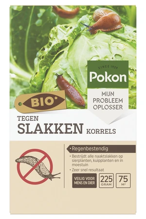 Pokon Bio Tegen Slakken Korrels 225gr - afbeelding 1