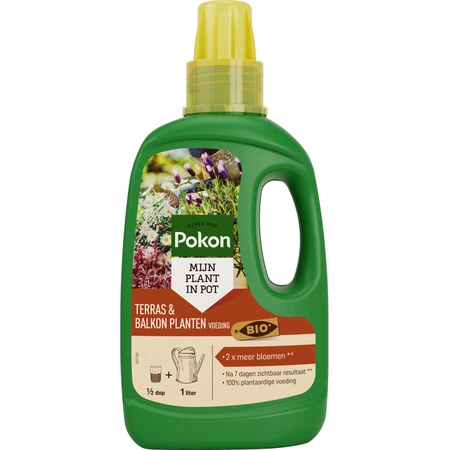 Pokon Bio Terras & Balkon Planten Voeding 500ml  - afbeelding 1